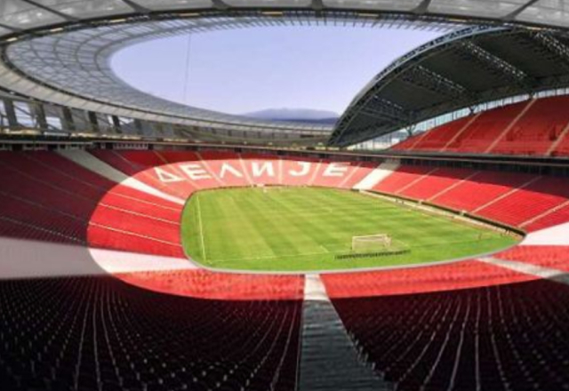 Stadiona Rajko Mitić-Beograd 